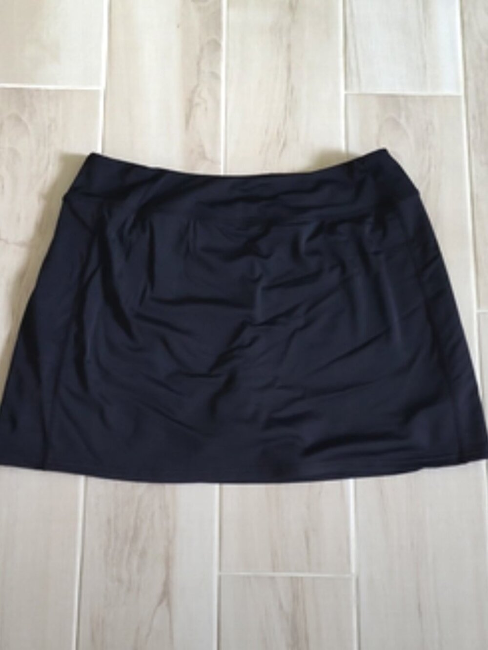 Blevon H Black Women's Active Skirt Tennis Golf Skort Size Large